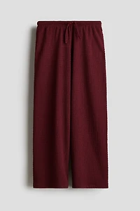 Textured Jersey Pants