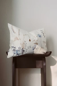 Housse de coussin en toile imprimée