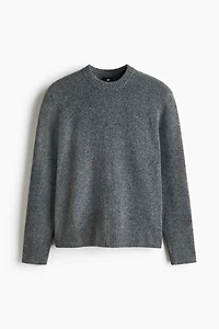 Regular-Fit Brushed Sweater
