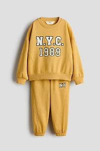 Ensemble 2 pièces en molleton