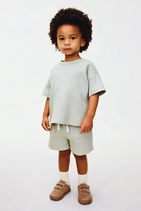 2-Piece Waffled Cotton Set