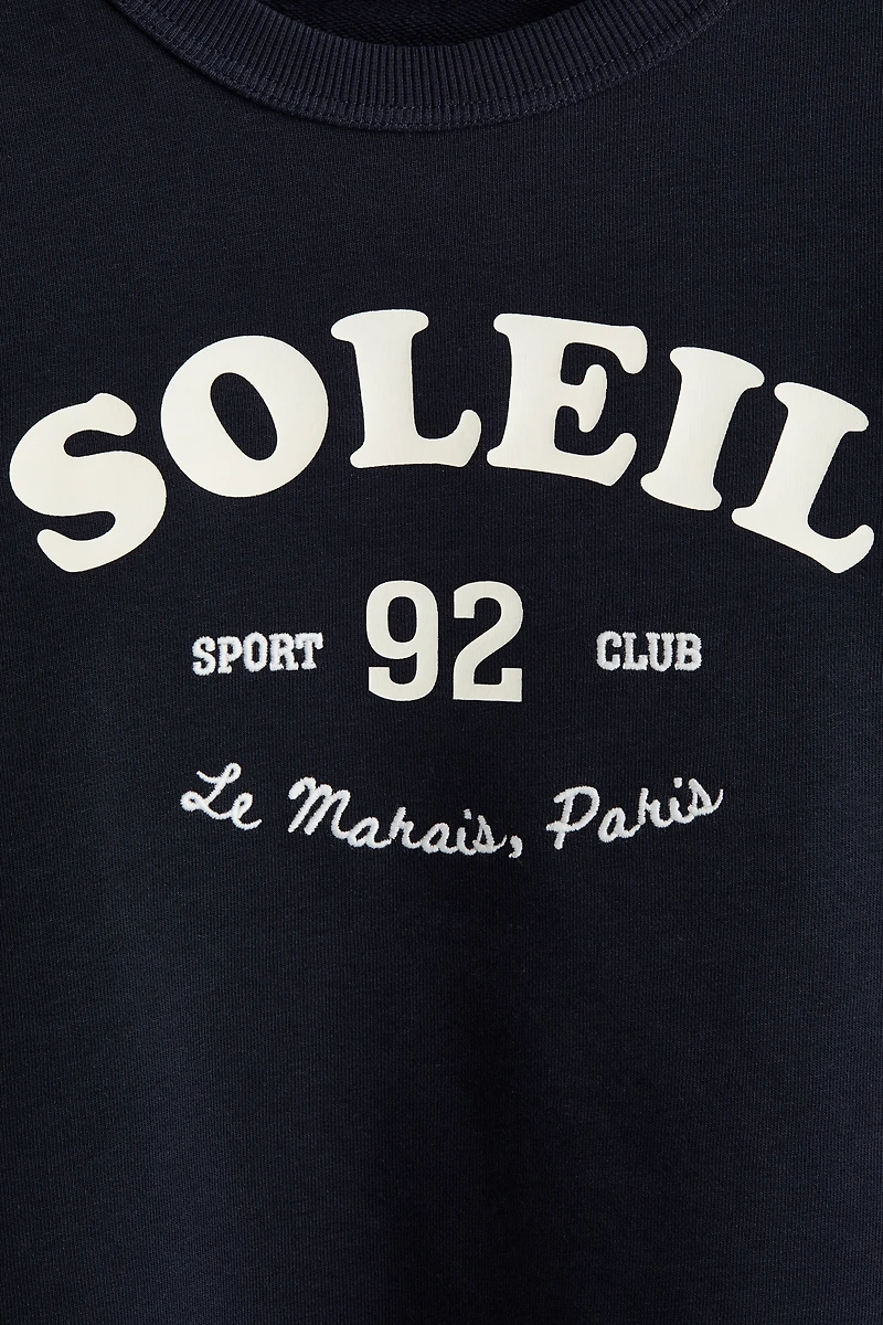 Printed Sweatshirt T-Shirt