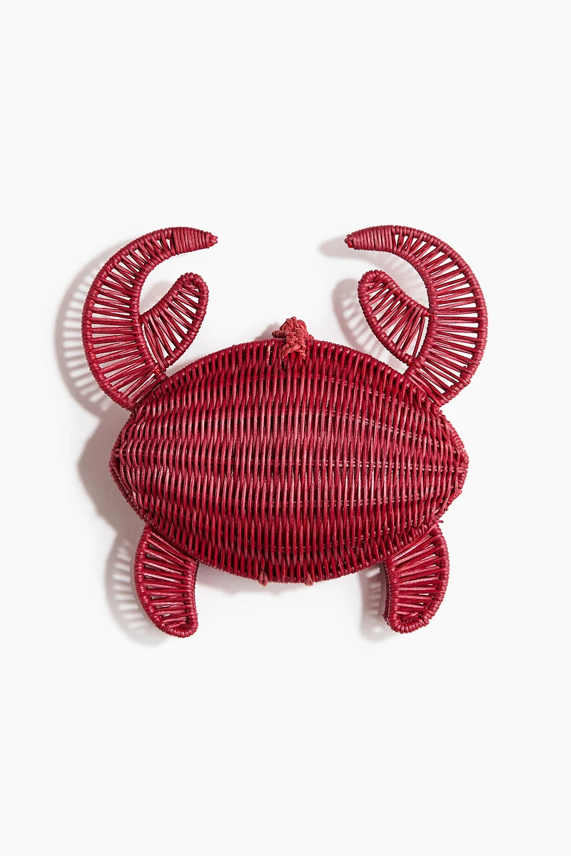 Crab-Shaped Clutch Bag