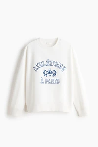 Sweatshirt with Motif