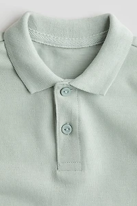 Cotton Pique Polo Shirt
