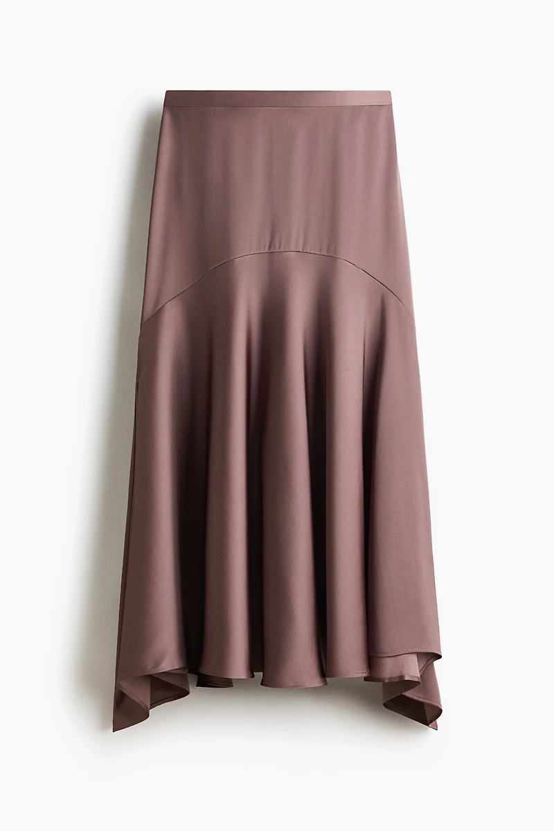 Satin Twill Skirt