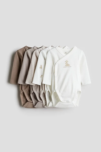 5-pack Wrapover Bodysuits