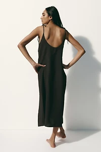 Tie-strap beach dress