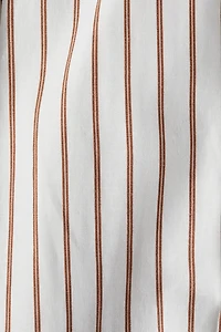 Wide-Leg Linen-Blend Pants