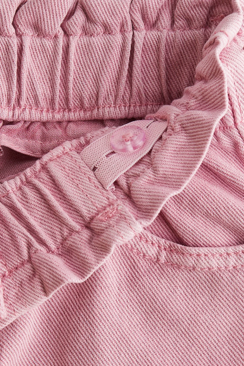 Relaxed Paper Bag Jeans