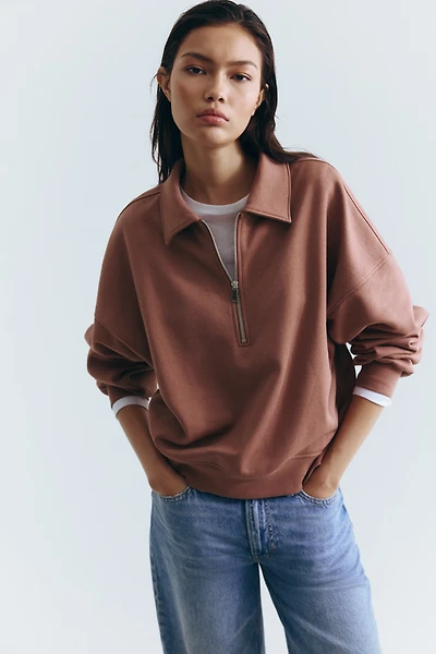 Half-Zip Sweatshirt