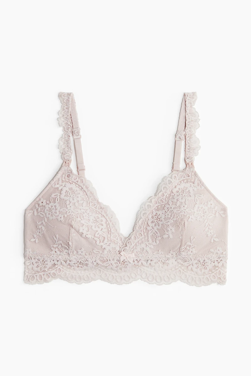 MAMA Padded Lace Nursing Bra