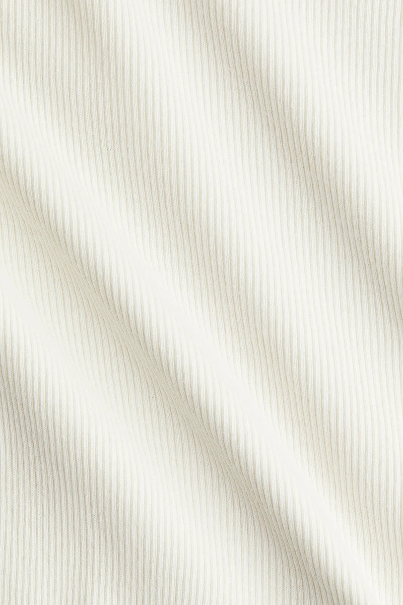 Ribbed Cotton Top