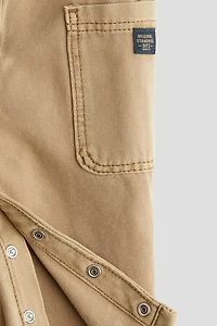 Salopette en toile de coton