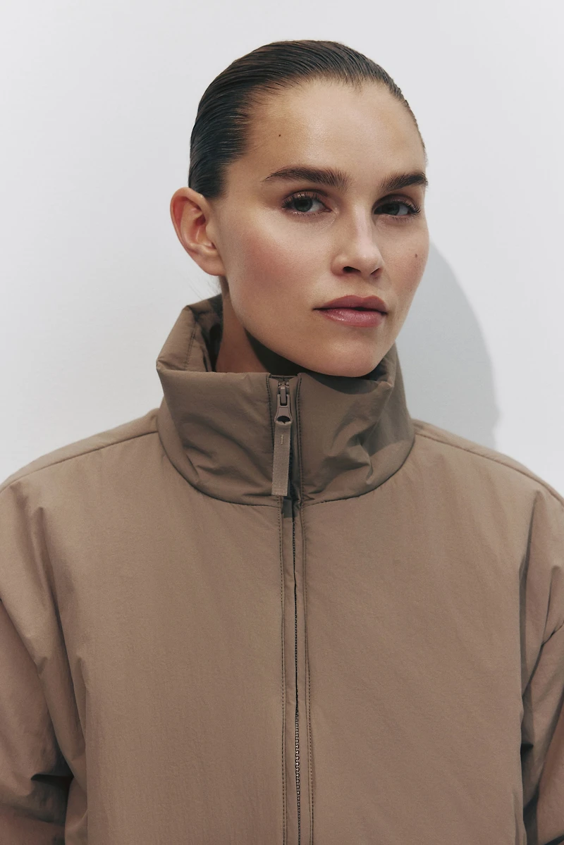 Water-Repellent Padded Activewear Jacket