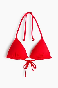 Push-Up Triangle Bikini Top