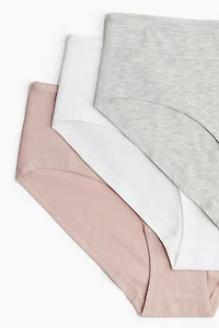 Lot de 10 culottes garçonnes en coton