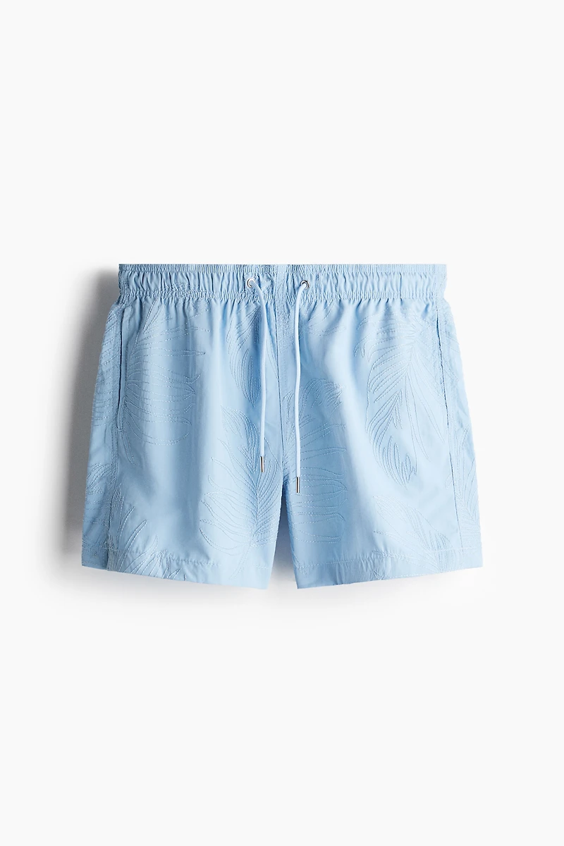 Patterned Swim Shorts