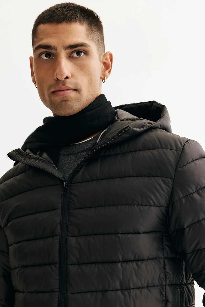 Slim-Fit Lightweight Puffer Jacket