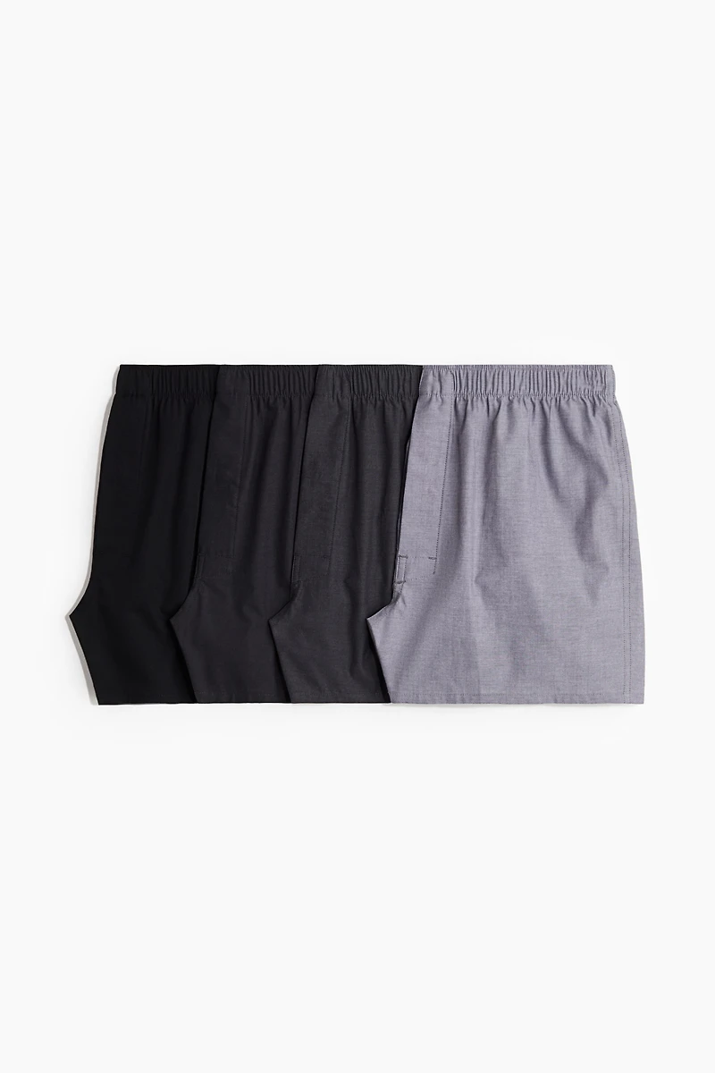 4-Pack Woven Boxer Shorts