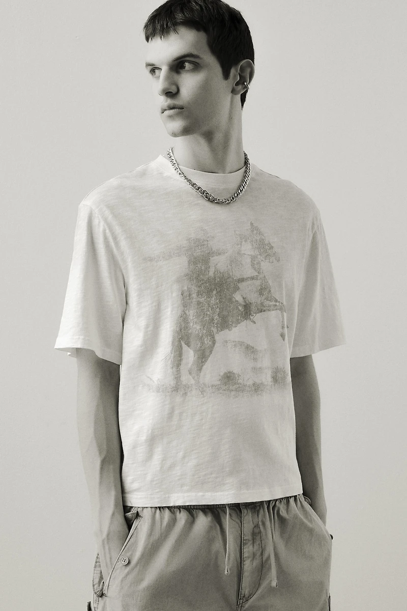 T-shirt ample