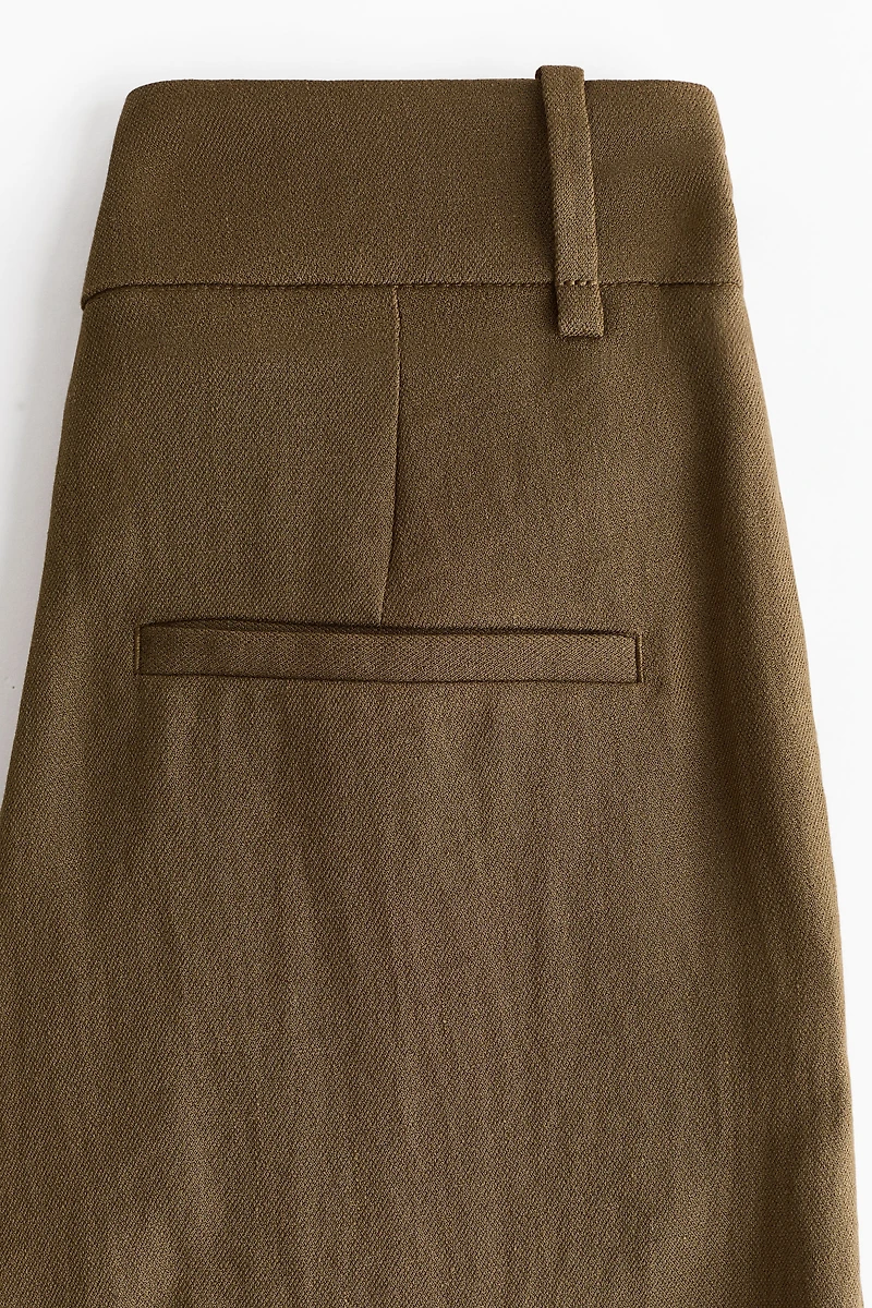 Wide-Leg Dress Pants