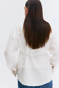 MAMA Before & After Muslin Shirt