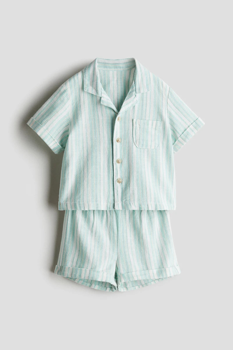 2-piece Linen-blend Set