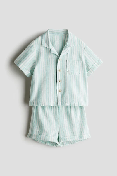 2-piece Linen-blend Set