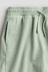 Textured-Knit Shorts