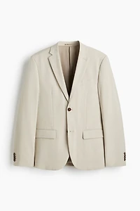 Slim-Fit Single-Breasted Jacket