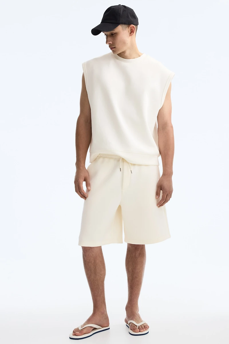 Relaxed-Fit Scuba Shorts