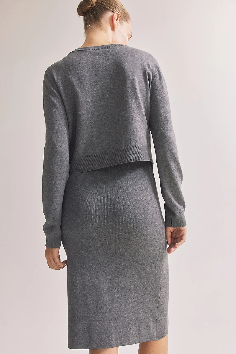 MAMA 2-piece Fine-Knit Set