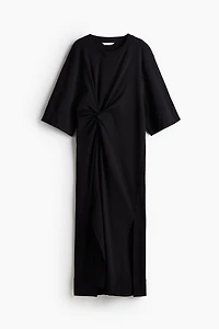 Twist-detail T-shirt Dress