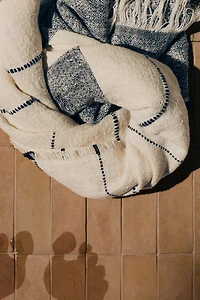 Linen-Blend Throw