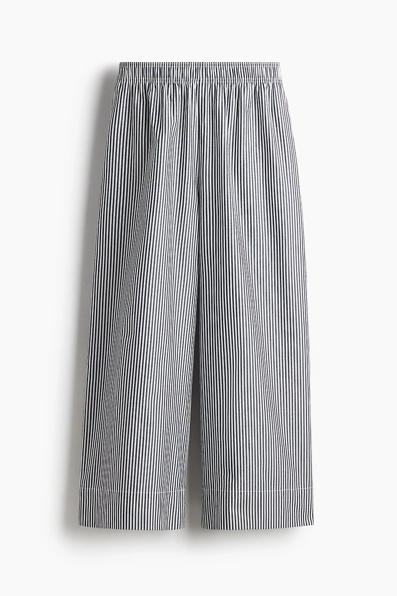 Ankle-Length Cotton Pants