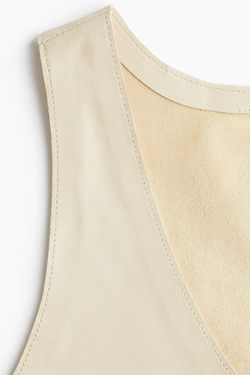 Débardeur en cuir