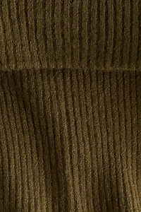 Rib-Knit Off-the-Shoulder Dress