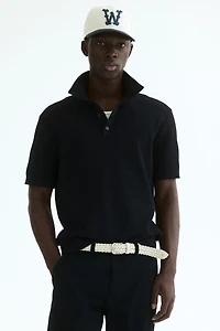 Regular-Fit Knit Polo Shirt
