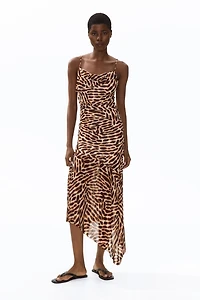 Asymmetric Strappy Dress