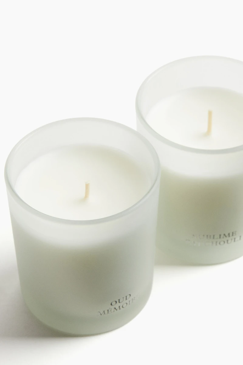 2-Pack Scented Candles with Gift Box
