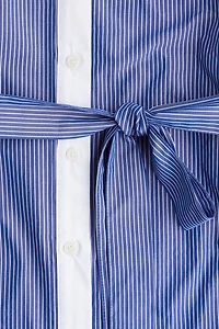 Tie-Belt Shirt Dress