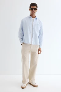 Loose-Fit Oxford Shirt