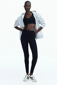 Legging côtelé sans coutures