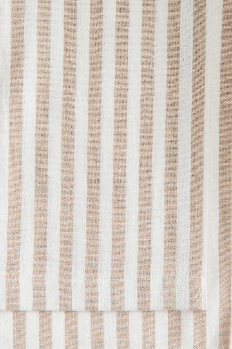 Nappe en lin mélangé