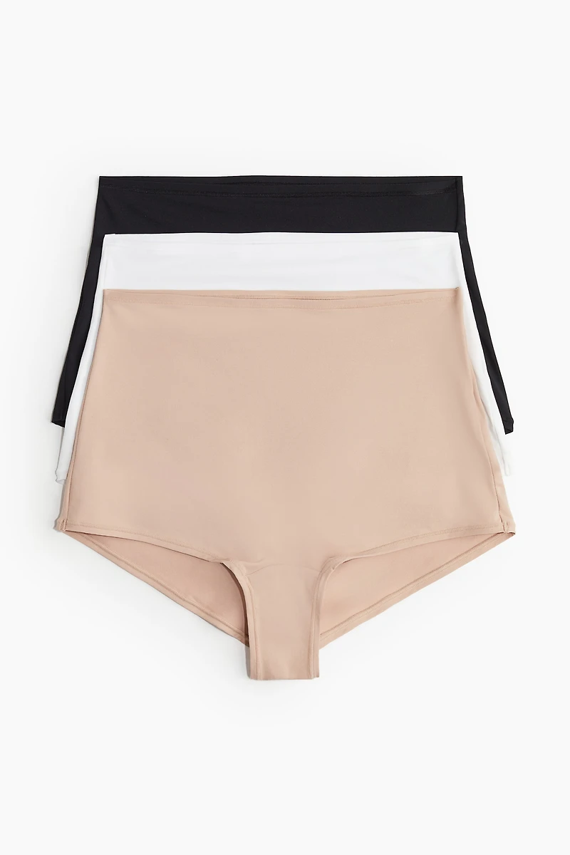 3-pack Microfiber Shortie Briefs