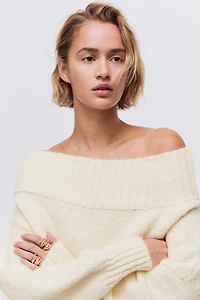 One-Shoulder Sweater