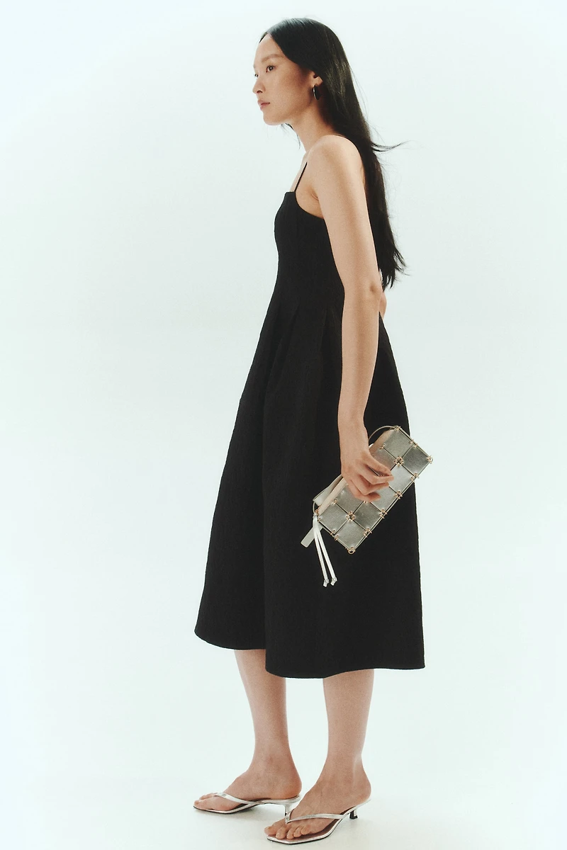 Jacquard-Weave Dress