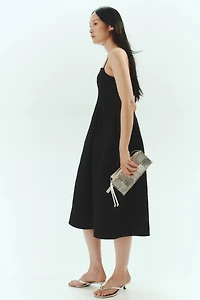 Jacquard-Weave Dress