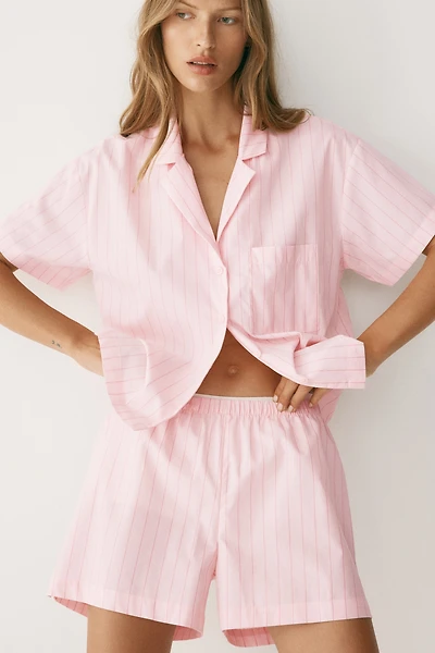 Pajama Shirt and Shorts